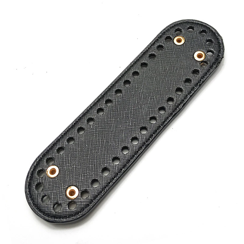 

18*5cm Knitting Bag Bottom with 38 Holes PU Leather Women Bag Oval Shaper Cushion Pad Handmade DIY Shoulder Bag Accessories