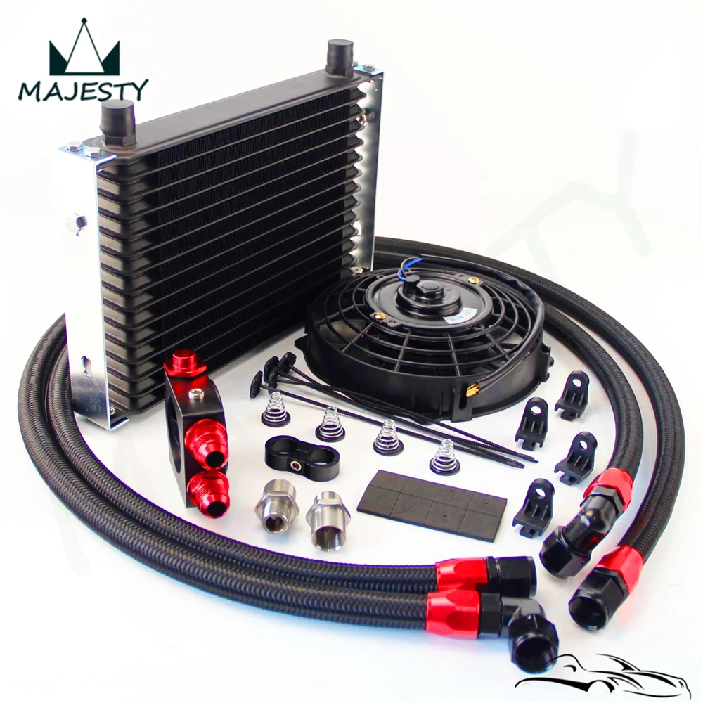 15 ряд доверие масляный охладитель термостат Сэндвич плиты комплект + 7