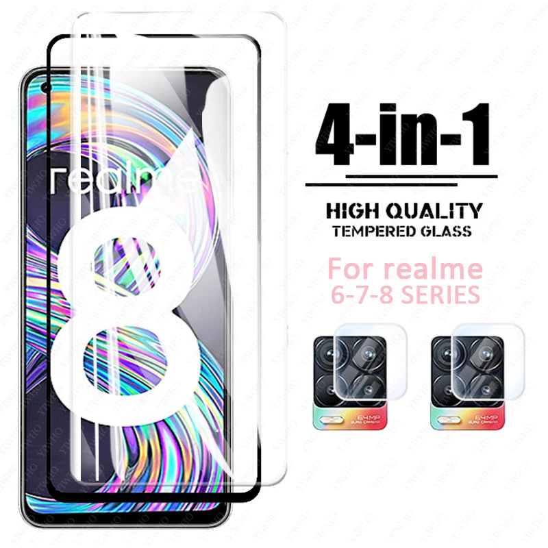 Защитное стекло для Oppo Realme 6 Pro X7 7 8 7i Global на Realmy Raelme Realmi защита экрана защитная