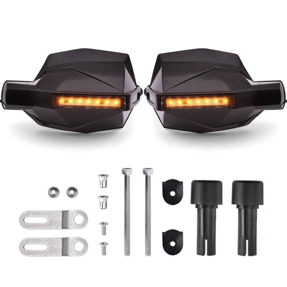 Motorcycle HandGuards Proguard System Guard Protector With Signal Light For SUZUKI RMZ250 RMZ450 DRZ400SM RMZ 250 450 DRZ 400 SM |