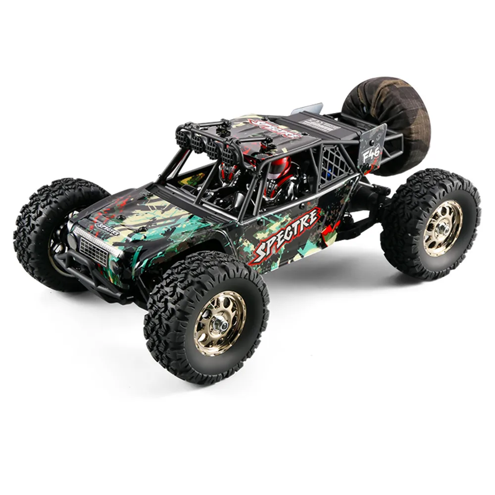 

HBX 16886 1/14 4WD 2.4G RC Car Off Road Desert Truck Brushed Vehicle Models Full Proportional Control for Kid Toy Gift Model