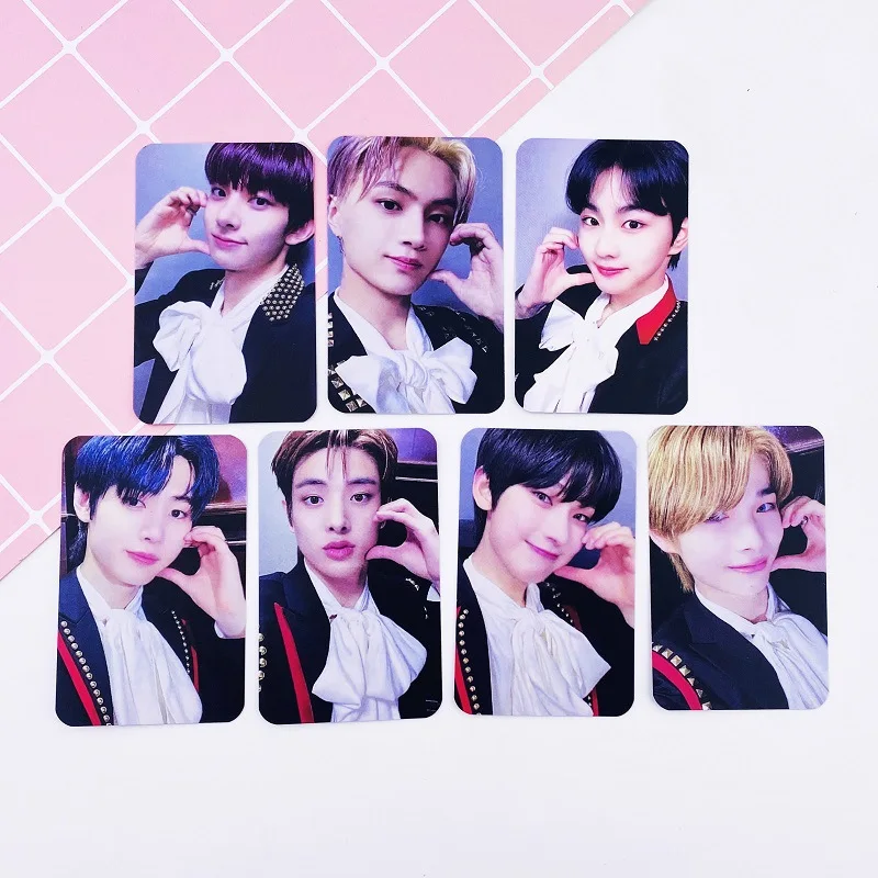 

7pcs/set KPOP ENHYPEN photocards HD High quality Photo card for enhypen fans Gift collection