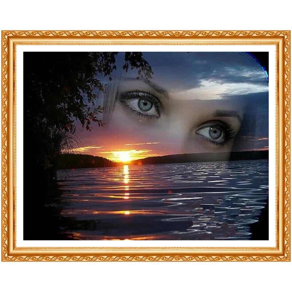 Алмазная вышивка крестиком наборы для девочек небо пейзаж Сделай Сам Картина