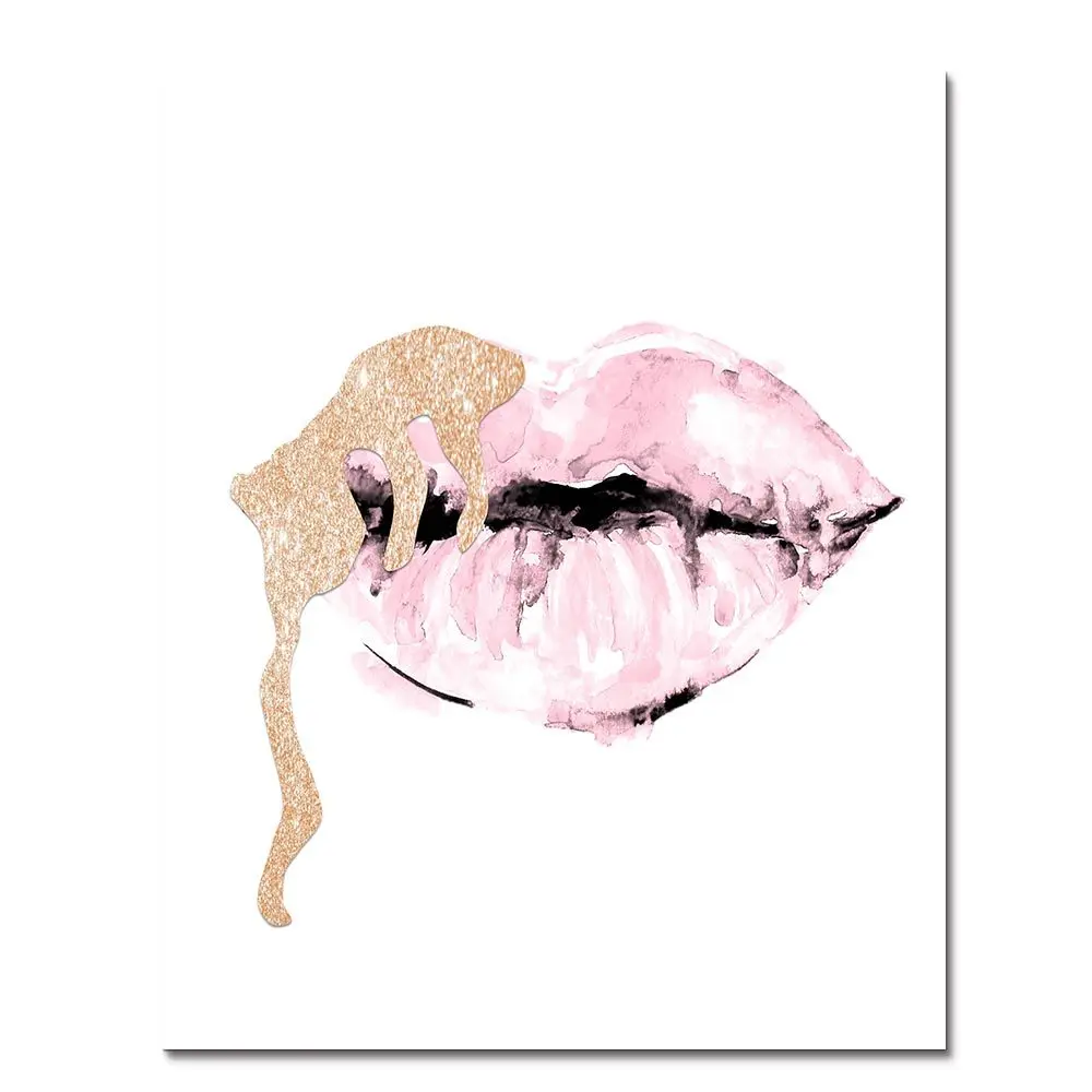 Флакон для духов настенное искусство духи плакаты и принты красота начинается