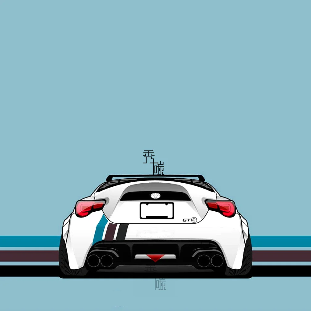 

Suitable For Show Toyota 86 Subaru Brz Carbon Fiber and 86brz Modified Tail