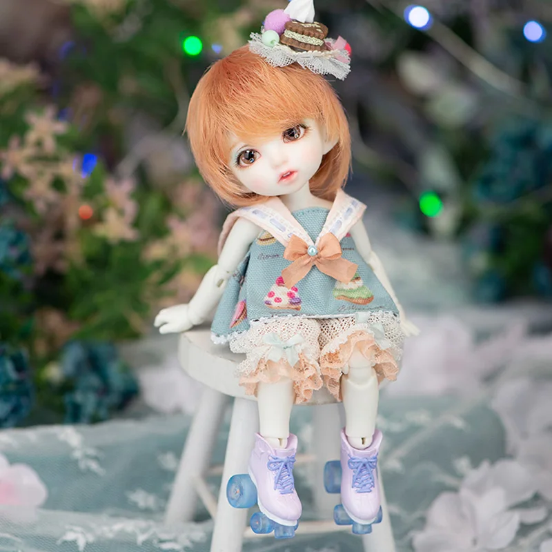 1/8 ShugoFairy Pukifee Jon BJD SD кукла девушка стройное тело свободный глаз шары Модный