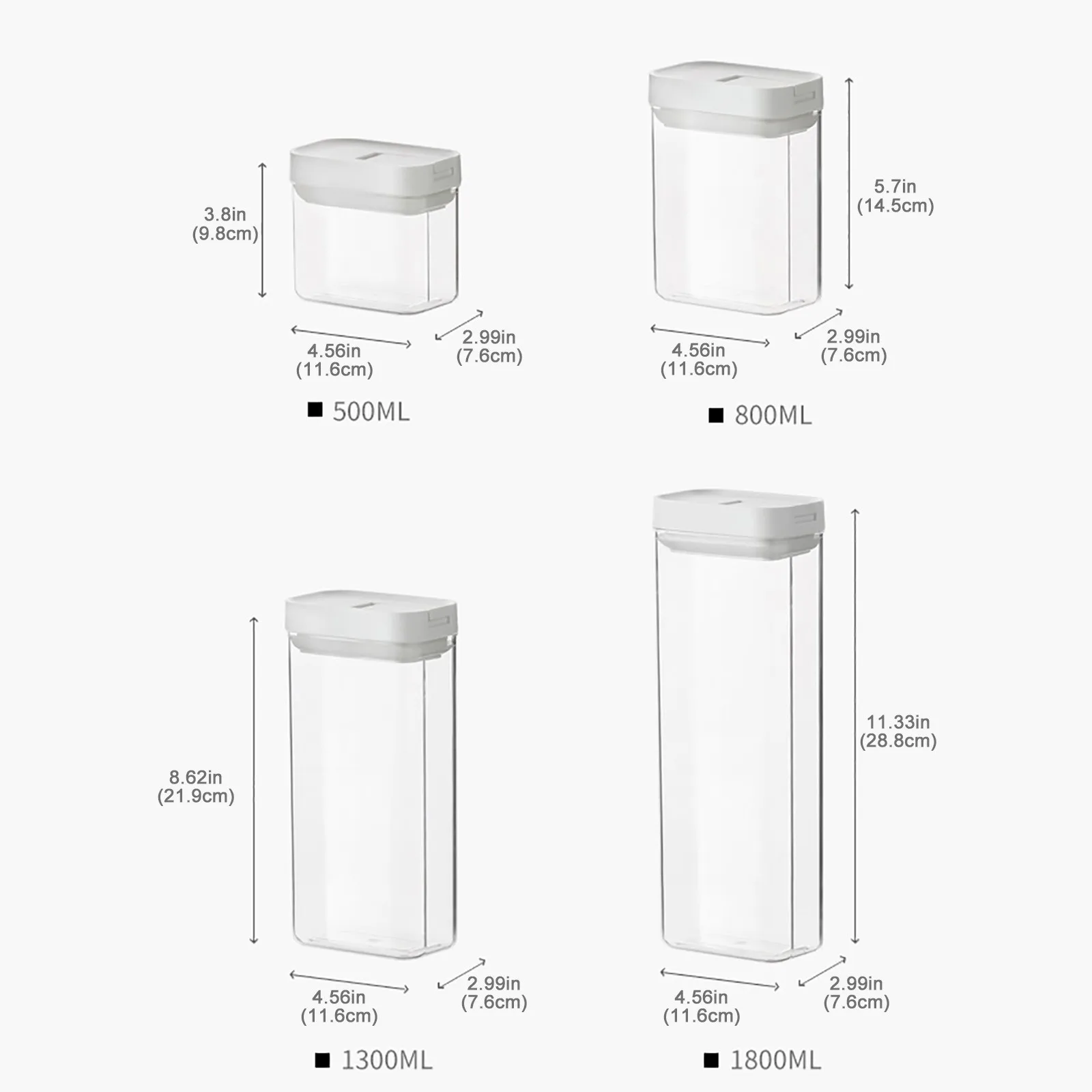 

Sealed Moisture-proof Storage Tank Organizer Snack Storage Buckets Sealed Moisture-proof Containers Sealed Cans Torage Box