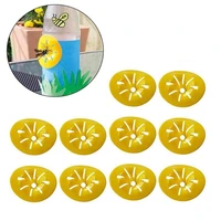 10pcsset home killer flower shaped garden mini flying insects funnel practical reusable outdoor wasp trap bee catcher traps