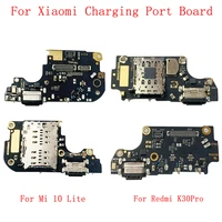 usb charging port connector board flex cable for xiaomi mi 10lite poco f2 pro redmi k30 pro charging connector replacement parts