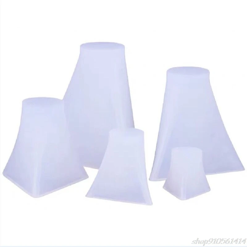 

5Pcs Pyramid Silicone Molds Resin Casting Molds Cone Epoxy Resin Orgone Pyramid Molds Silicone Making Tools N07 20 Dropshipping
