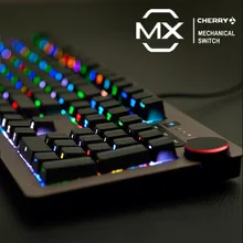 Ajazz ak60 вишневая ось механическая клавиатура RGB подсветка для