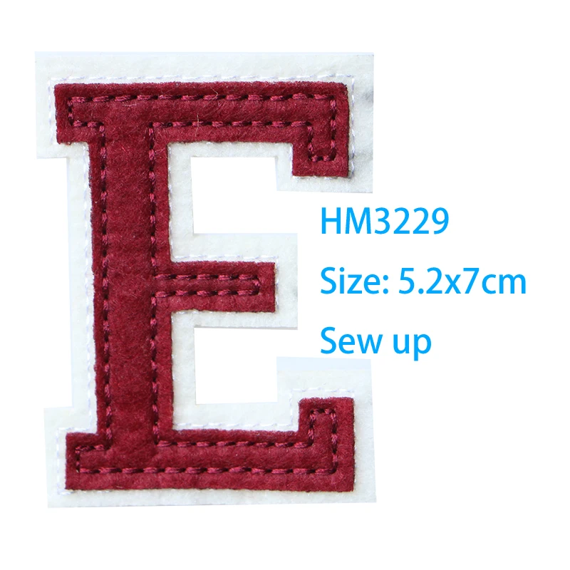 Высококачественная вышитая аппликация в виде буквы A R E нашивки для кавайной