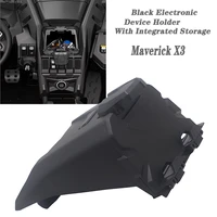 for can am maverick x3 2017 2018 electronic device holder storage fit black can am x3 all models