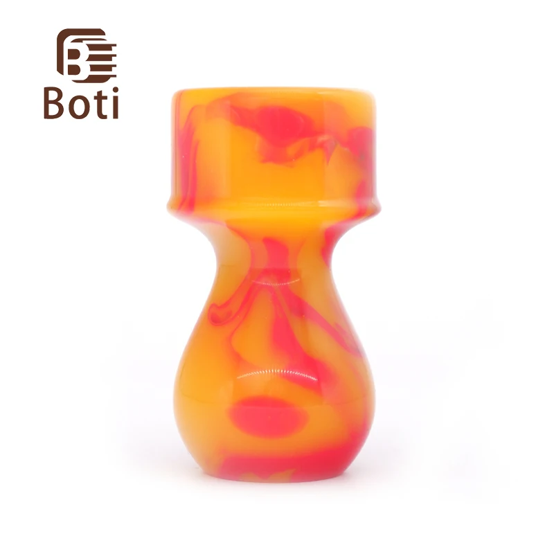 

Boti Brush- Totem Handle Red Yellow Color Shaving Brush Handle Men's Beard Tool Daily hair care products