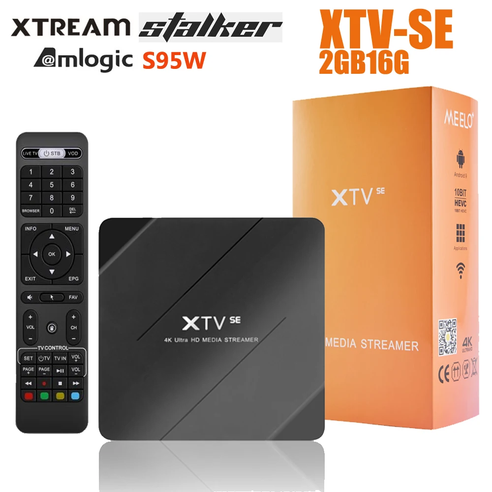 ТВ приставка MEELO + X TV SE Stalker Android 9 0 Amlogic S905W XTREAM 4K 2G16G медиаплеер|ТВ-приставки и
