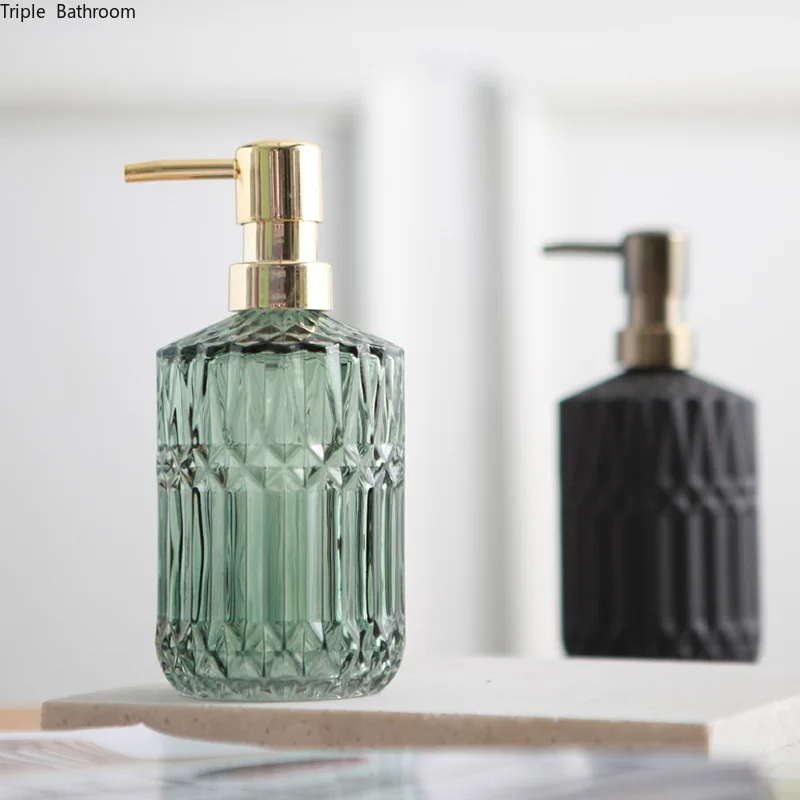 1 шт. Творческий узор шампунь в стеклянной бутылке для жидкого мыла браслет