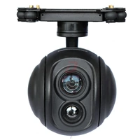 18x zoom eo 384 ir thermal imaging uav drone dual sensor object tracking gimbal camera