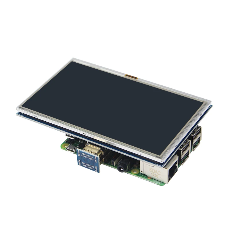 5 дюймов Raspberry Pi 4 ЖК дисплей HDMI сенсорный Экран Дисплей на тонкопленочных