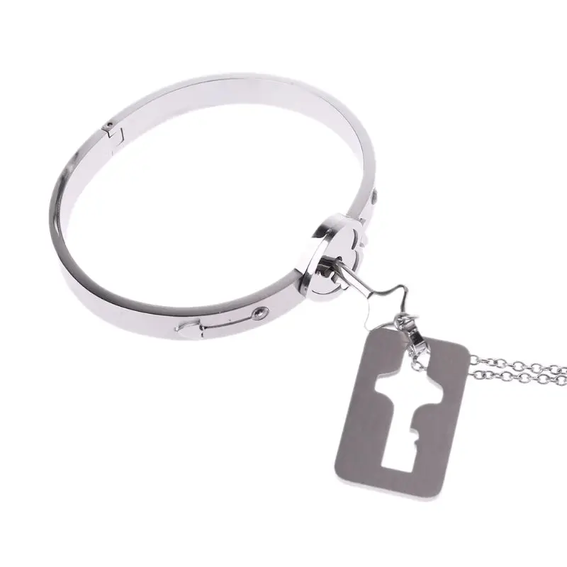 Браслет и подвеска в виде ключа из титановой стали | Украшения аксессуары