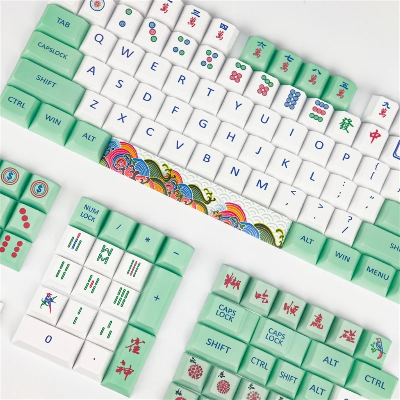 

Keycap Dye Sublimation Cherry Profile Mechanical Keyboard PBT Keycap 127Keys/Set