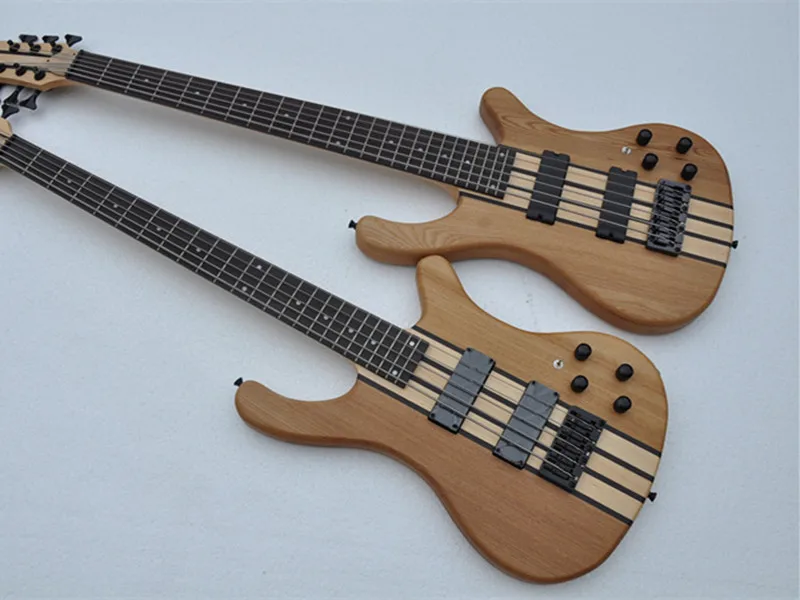 

ASH Electric Bass Guitar,Neck through Body,Rosewood Fingerboard Black Hardware,Active Pickups,Provide Customized Service