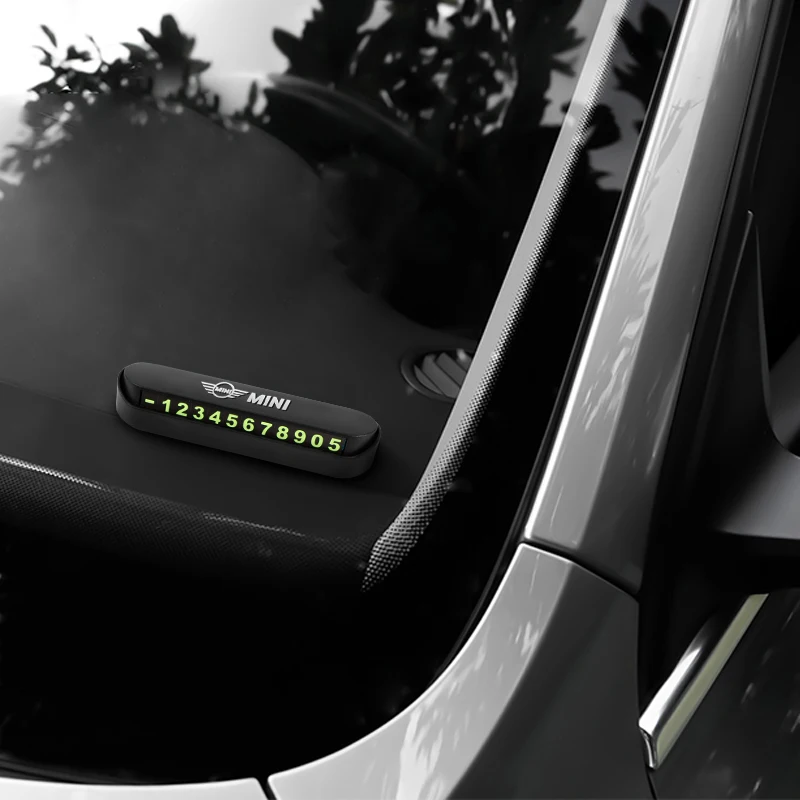 Автомобильная наклейка с табличкой номером для мини медного пейзажа clubman F54 F56 F55