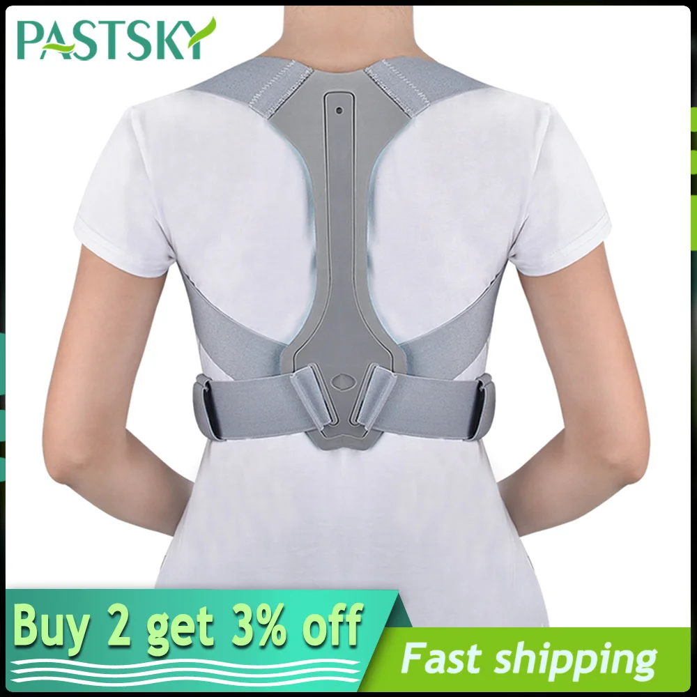 Корректор осанки корсет для спины Поддержка Для женщин мужчин Регулируемая