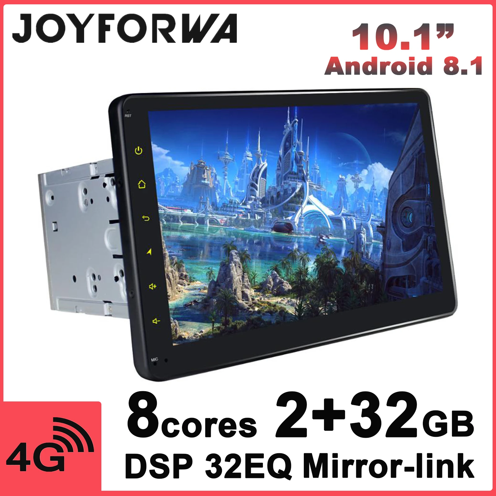 2Din радио 10 1 &quotАвторадио Android Bluetooth Автомобильный мультимедийный плеер