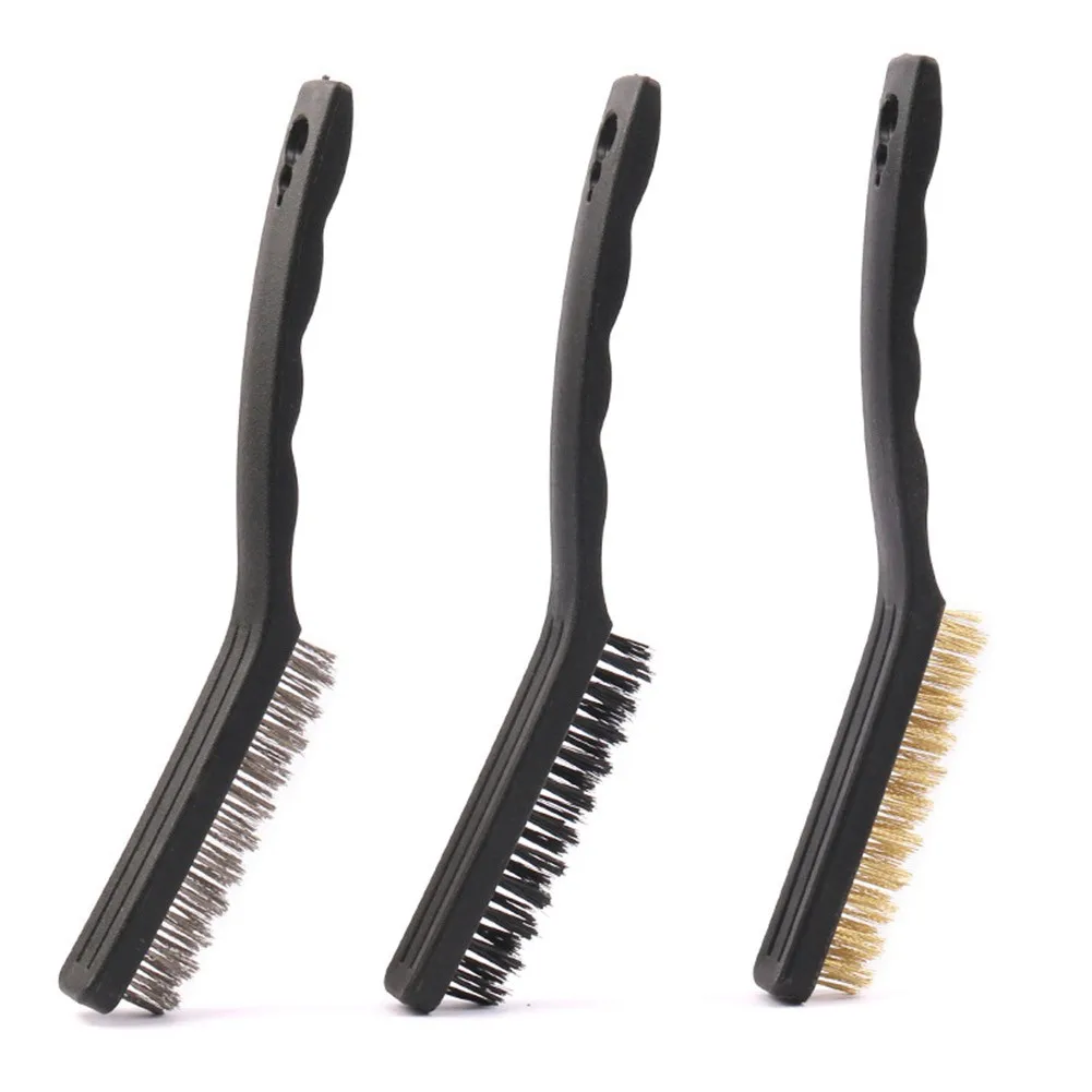 

Wire Brush Cleaning Brush .nylon Steel 3pcs 90mm X 15mm Boxed Car Clear Cleaning Various Kitchen