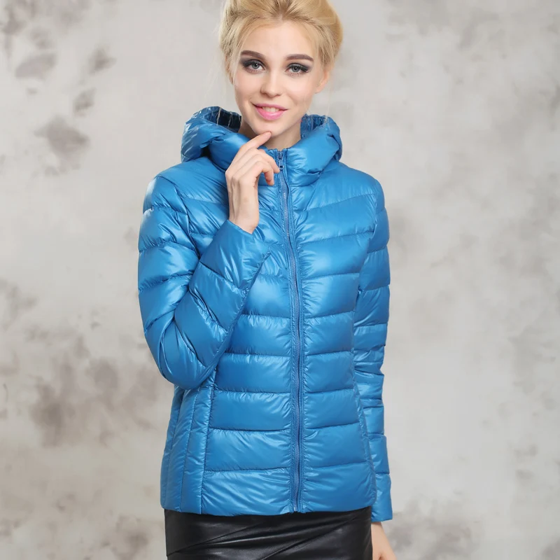 Fitaylor новинка весна-осень ультра тонкая женская куртка короткий дизайн с