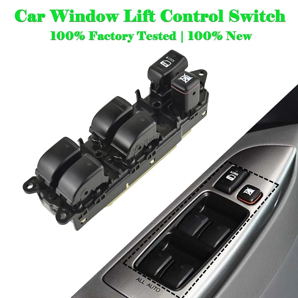 

For Lexus GX470 2003 2004 2005 2006 2007 2008 2009 Rx350 Rx400h Rx330 84040-60052 84040-60053 Car Power Master Window Switch