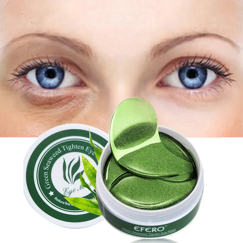 60 шт. маска для глаз коллагеновые гелевые патчи под глазами мешки удаления темных