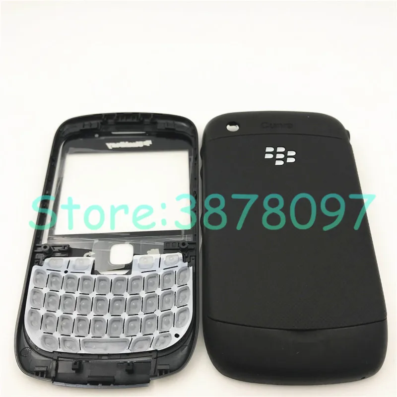 Полный Корпус в сборе для Blackberry Curve 9300 Корпус задняя крышка батареи чехол+ Боковая кнопочная панель