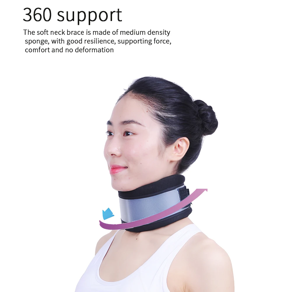 

Neck Brace Collar Brace Cervical Neck Support Traction Device Pillow