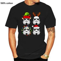 men funny t shirt fashion tshirt elf reindeer christmas lights santa stormtrooper christmas sweater women t shirt