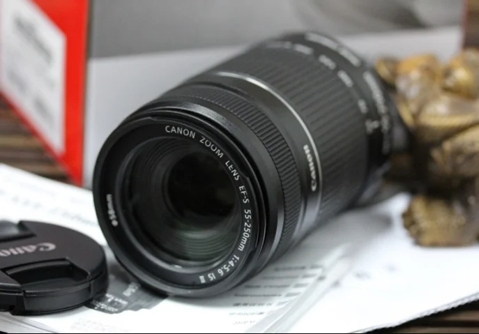 Телеобъектив Canon EFS 55 250 мм f/4 0 5 6 is II для цифровых зеркальных камер Canon|Объективы