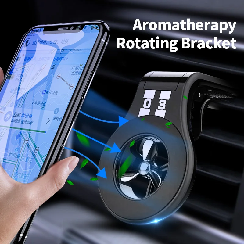 Магнитный держатель для телефона автомобильный мини-держатель вращение на 360 °