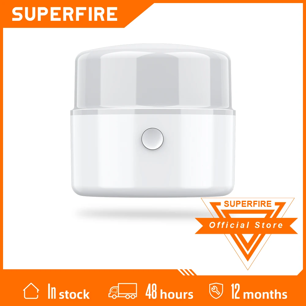 Светодиодный фонарь Supfire T20 с крючком перезаряжаемый супер яркий уличный для