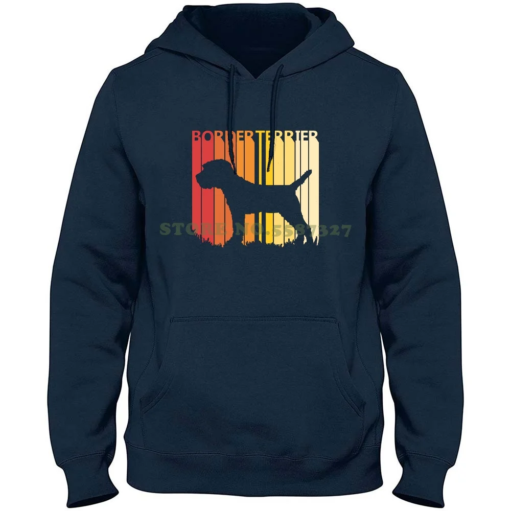 

Vintage Retro Border Terrier Christmas Gift Hoodies Sweatshirt For Men Women Border Terrier Border Terrier Gift Border Terrier
