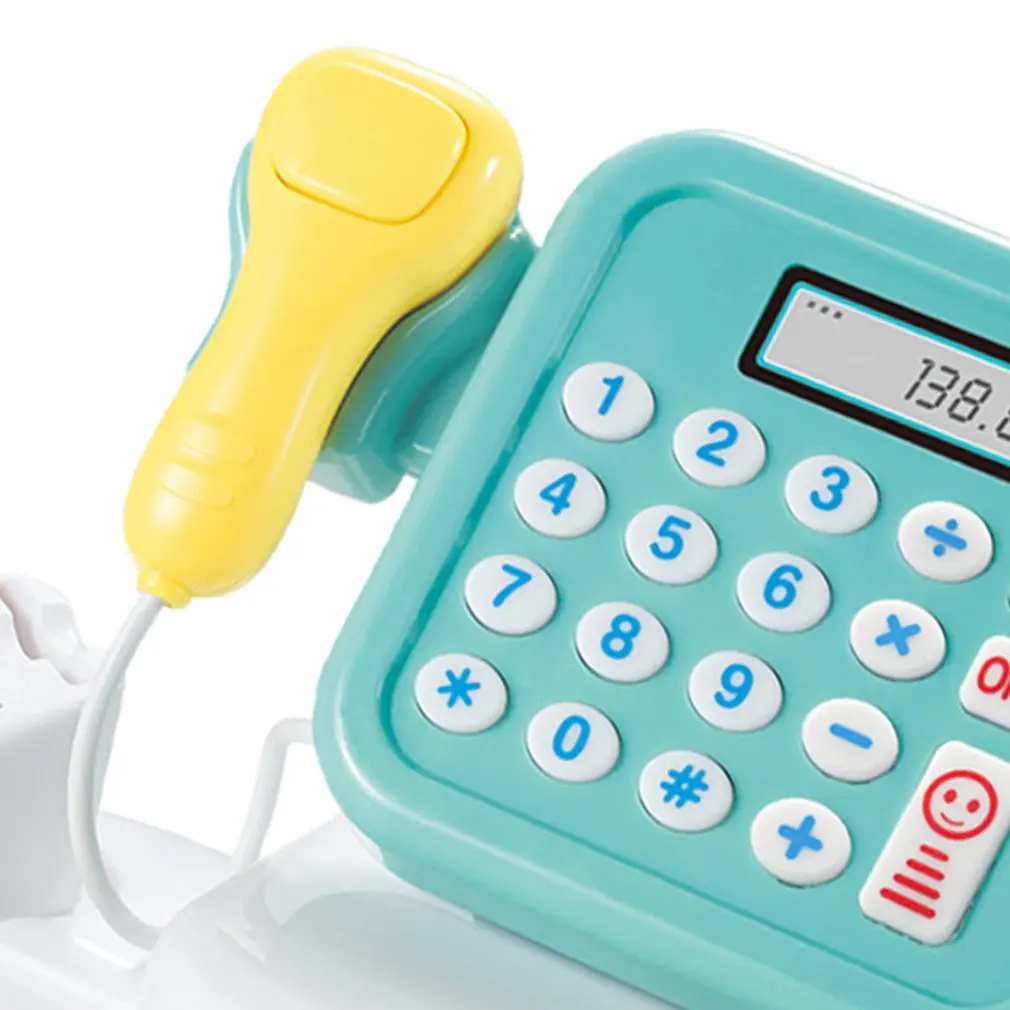 Children'S Home Toys Mini Supermarket Cashier Calculate Girls'Gifts With Sound And Light Cash Register Toy | Игрушки и хобби