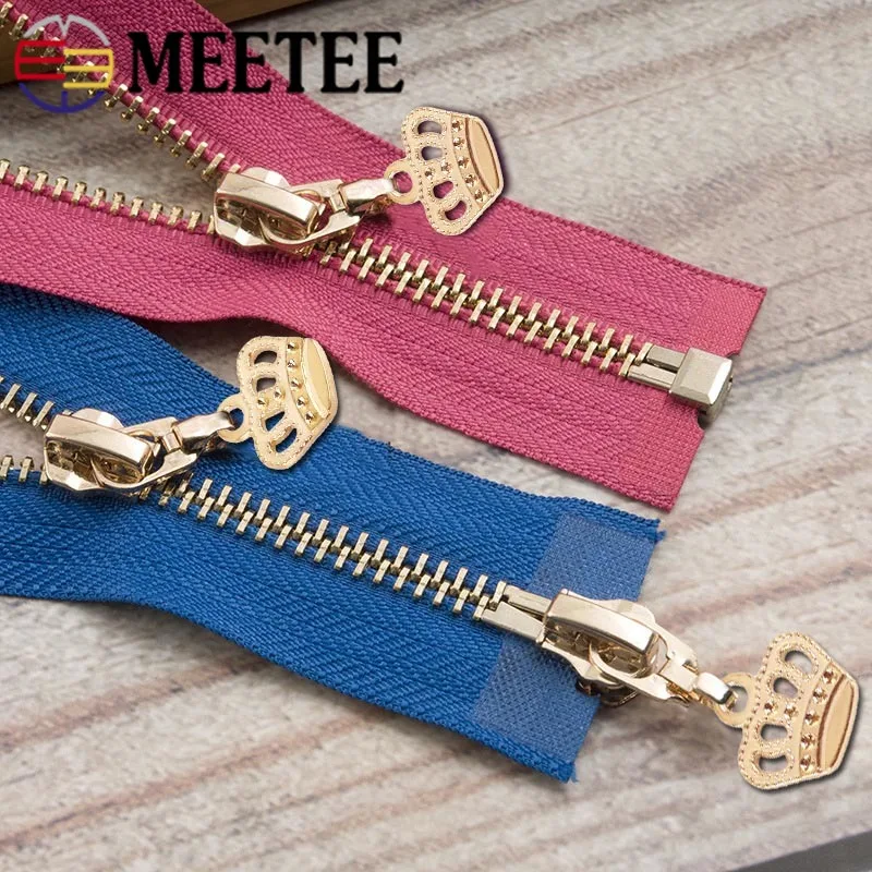 Металлическая молния с короной 1 шт. 85 см 120 5 # экологичное открытое пальто куртки
