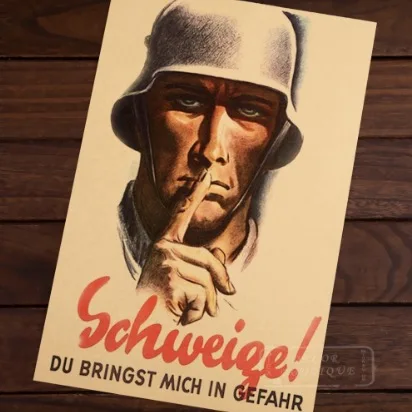 Цвет: желтый Падение диктаторов уверены силы солдат WW2 арт постер декоративная стена холст Наклейки Плакаты бар Домашний Декор Gi - Цвет: Цвет: желтый