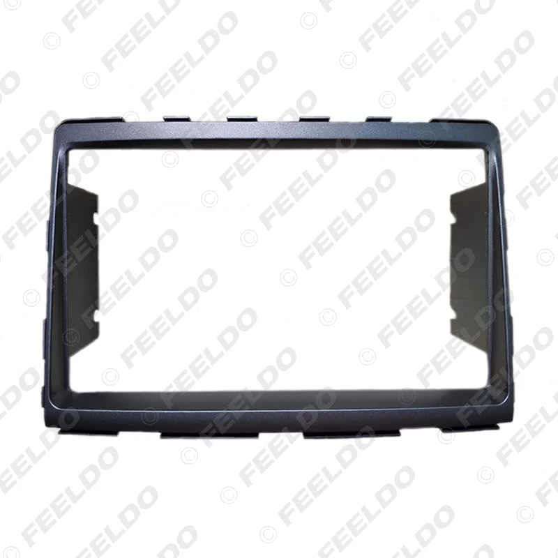 FEELDO автоустановка 2DIN стерео радио DVD рамка Fascia Для SSangyong Rodius 2013 панель приборной