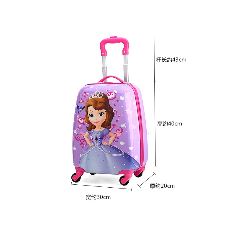 Чемоданы и дорожные сумки детский Багаж для переноски багажа детей на колесиках