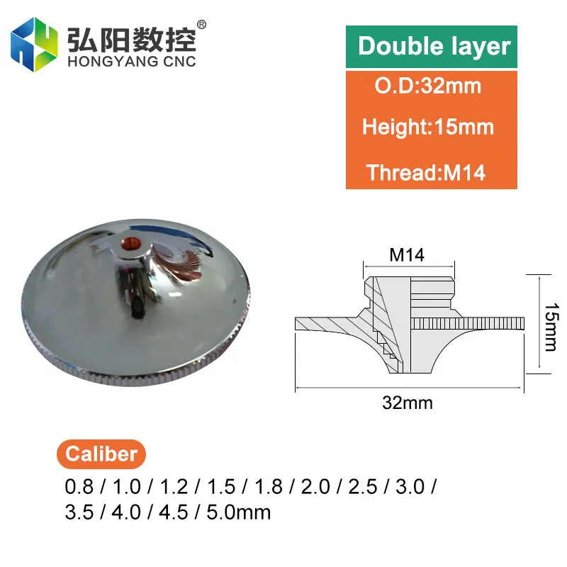 Станок с ЧПУ лазерная насадка для резки металла однослойная и двухслойная D32