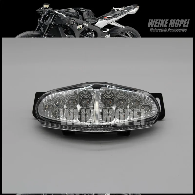 

Светодиодный задний фонарь светильник сигнала поворота светильник s задний светильник подходит для Kawasaki Ninja650 ER-6N ER-6F 2009 2010