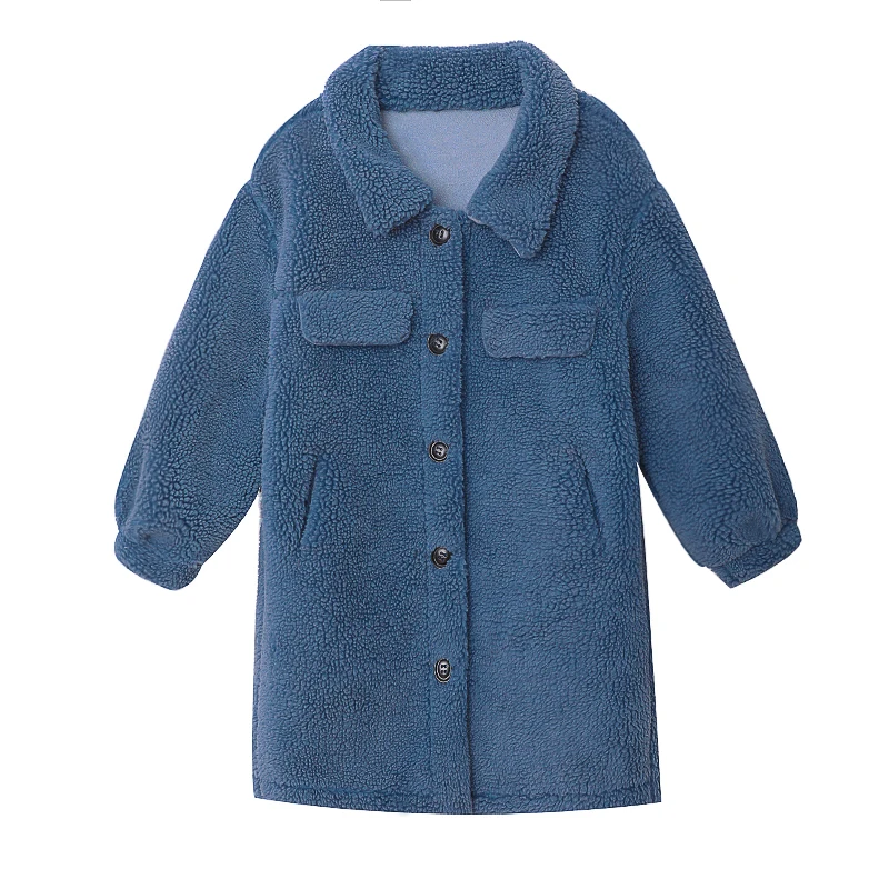 

faux fur coat women fur jacket Long sleeve outerwears jackets 2020 autumn winter female Suede overcoat shearling jacket