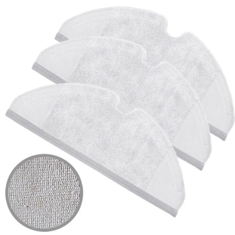 Набор для влажной и сухой тряпки Xiaomi Roborock S50 3x|Чистящие щетки| |