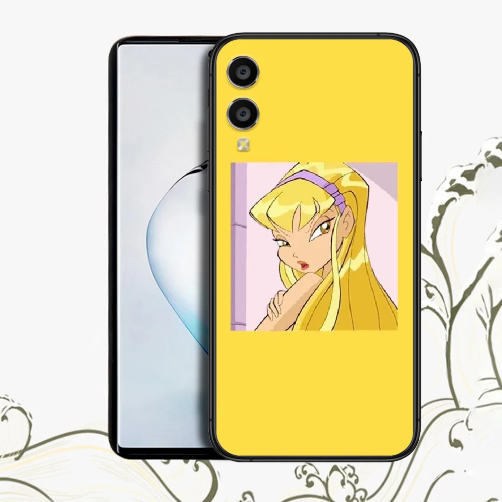 

Cute Cartoon Girl Winx Clubs Huawei Honor 6A 7A 7C 8 8A 8X 9 9X 10x 10 10i 20 30 30i Lite Pro Play For Phone Case black Prime