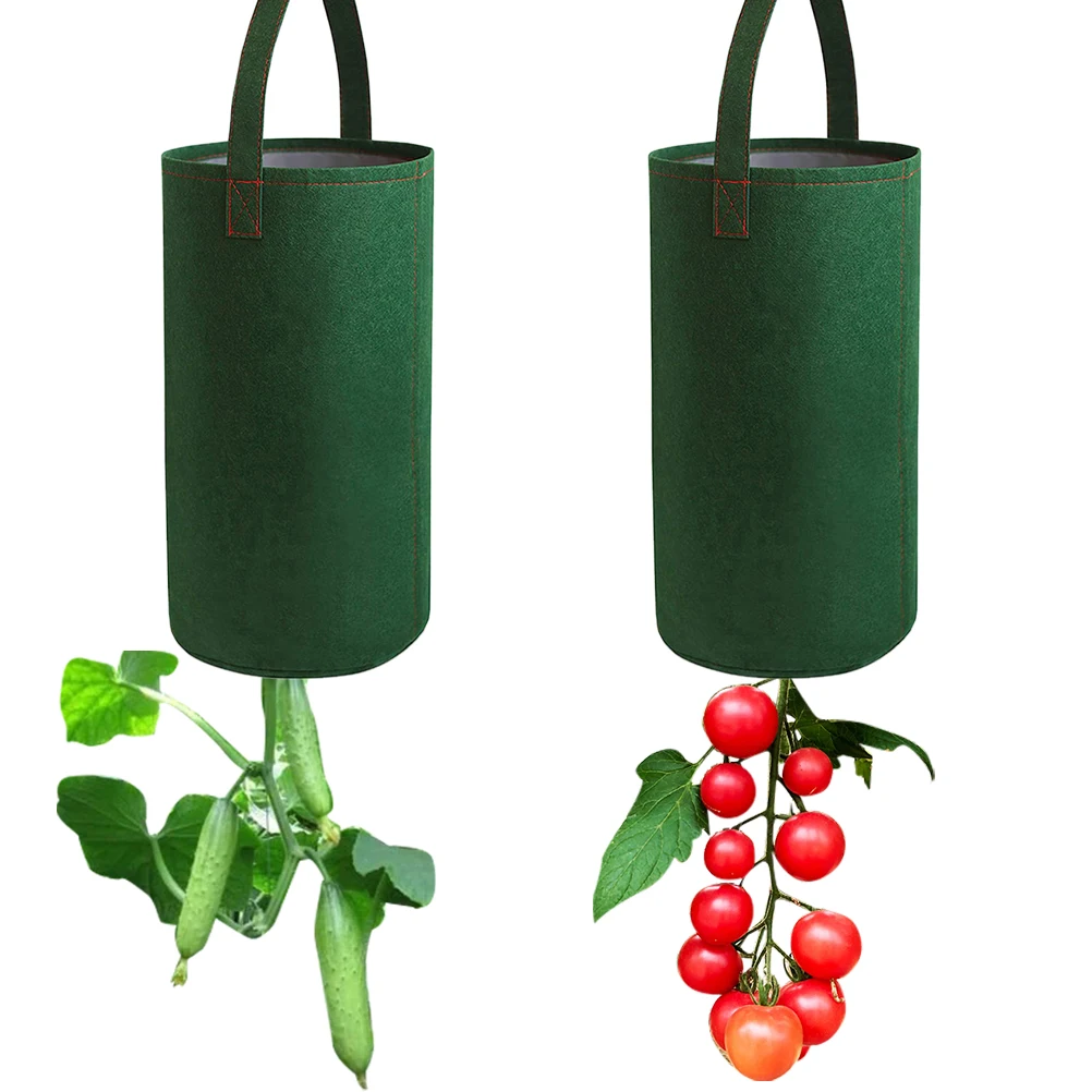 Подвесные мешки для выращивания томатов вверх дном подвесные клубники овощей